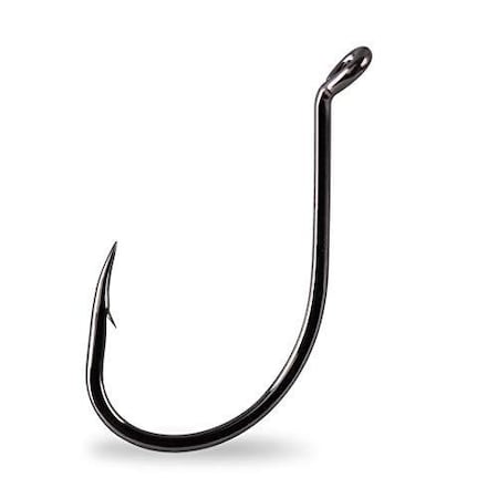 Mustad Ultrapoint Beak Bait Hook, Size 10, Opti Angle Needle Point, Heavy Wire, Offset, Octopus, Up Eye, B 6PK 92553NP-BN-1/0-6U